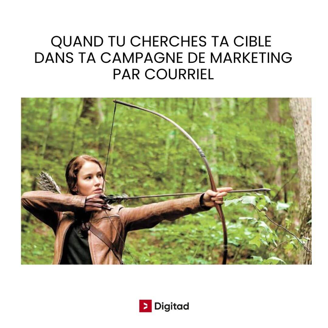 Cible campagne marketing courriel