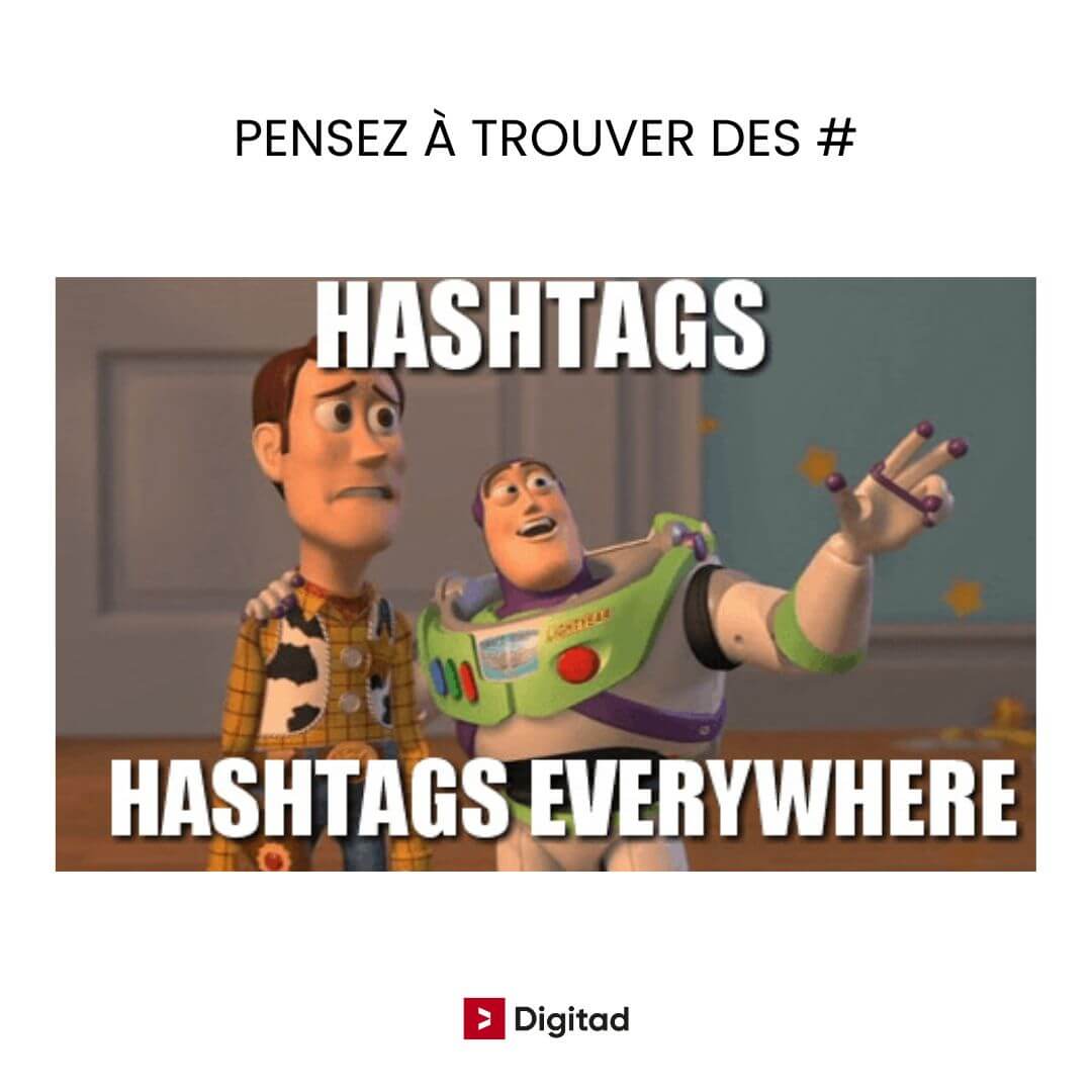 Utiliser les hashtags sur Instagram