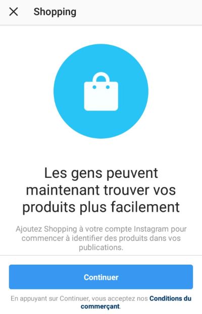 Comment activer Instagram Shopping