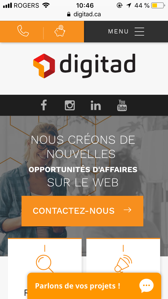 Comment adapter mon site mobile?
