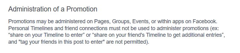 règlement des concours facebook