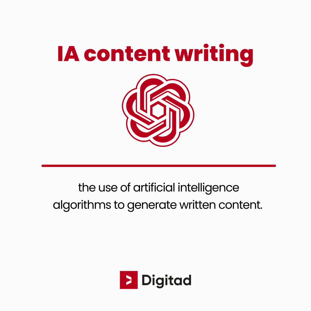 IA content writing definition