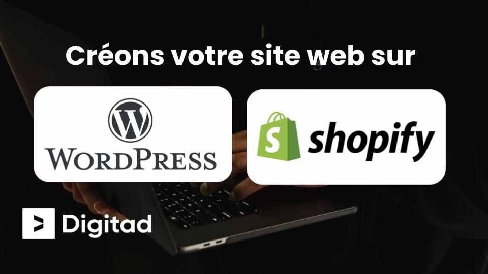 Conception de site web WordPress et Shopify à Toronto