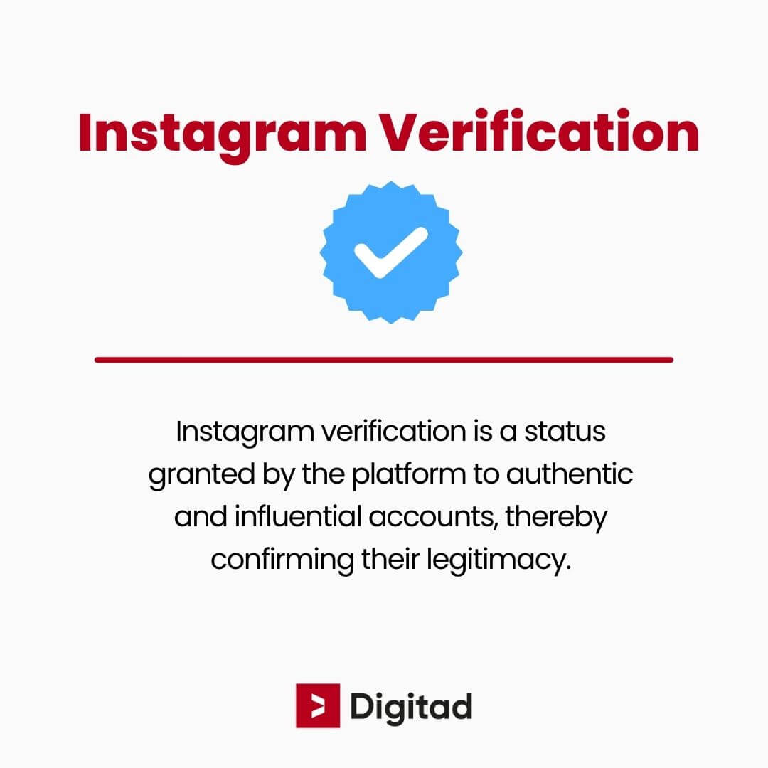 Definition: what does it mean to be verified on Instagram