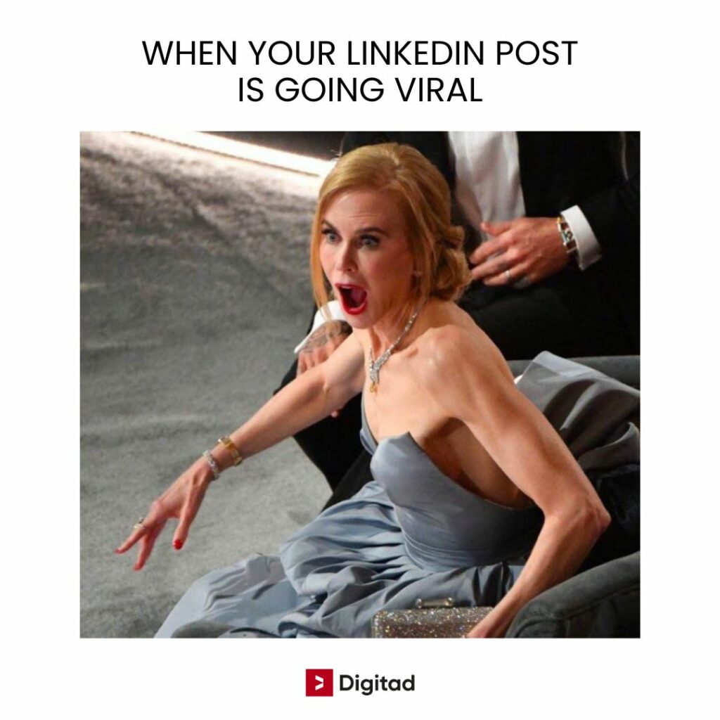 What to post on LinkedIn: when your post in going viral