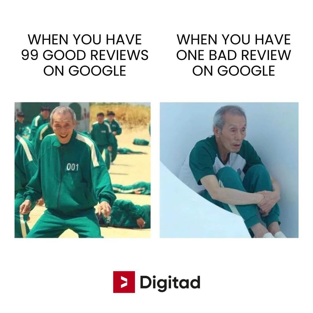 Meme Google reviews