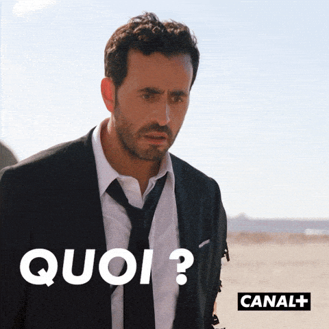 GIF de Jonathan Cohen Criant « QUOI ? » pour illustrer un utilisateur qui apprend tout l'argent qu'il aurait déjà pu faire et économiser avec un bon plan de communication.
